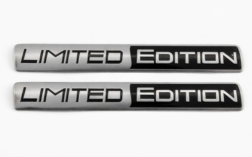 Limited edition emblem - edition,