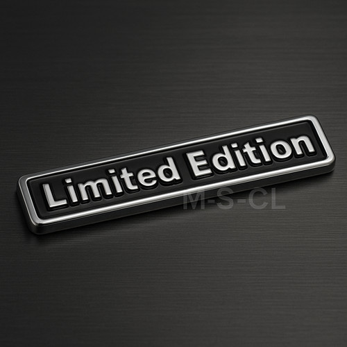 Limited edition metall - 3d,