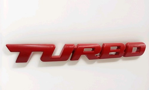 Turbo metall aufkleber - metall,