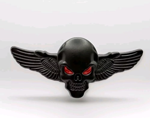 Metall totenkopf flügel - 3d,