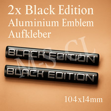 2 X 3D Black Edition Aluminium