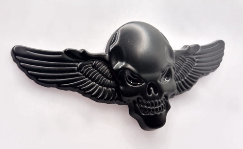 Metall totenkopf flügel - metall,