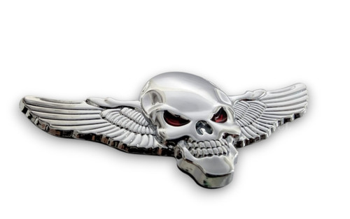 Totenkopf mit flügel - mit,