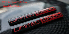 2 X Limited Edition Aluminium