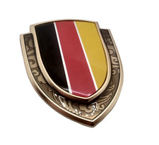 3D Deutschland Wappen Metall