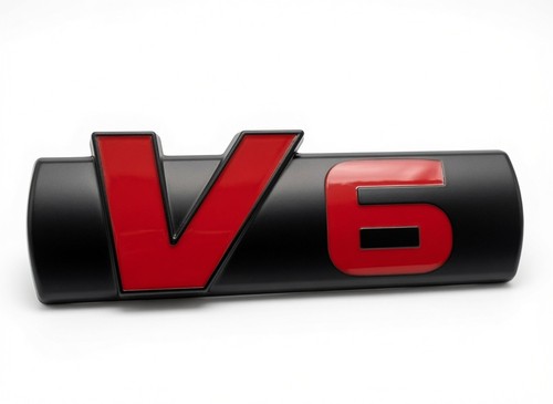 Metall auto aufkleber - 3d,