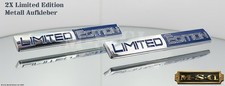 2x 3D Limited Edition Metall